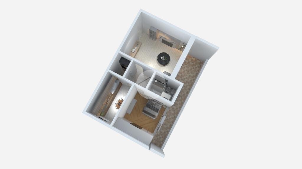 Trilocale Via Vittime di Bologna, Leini - planimetria 1