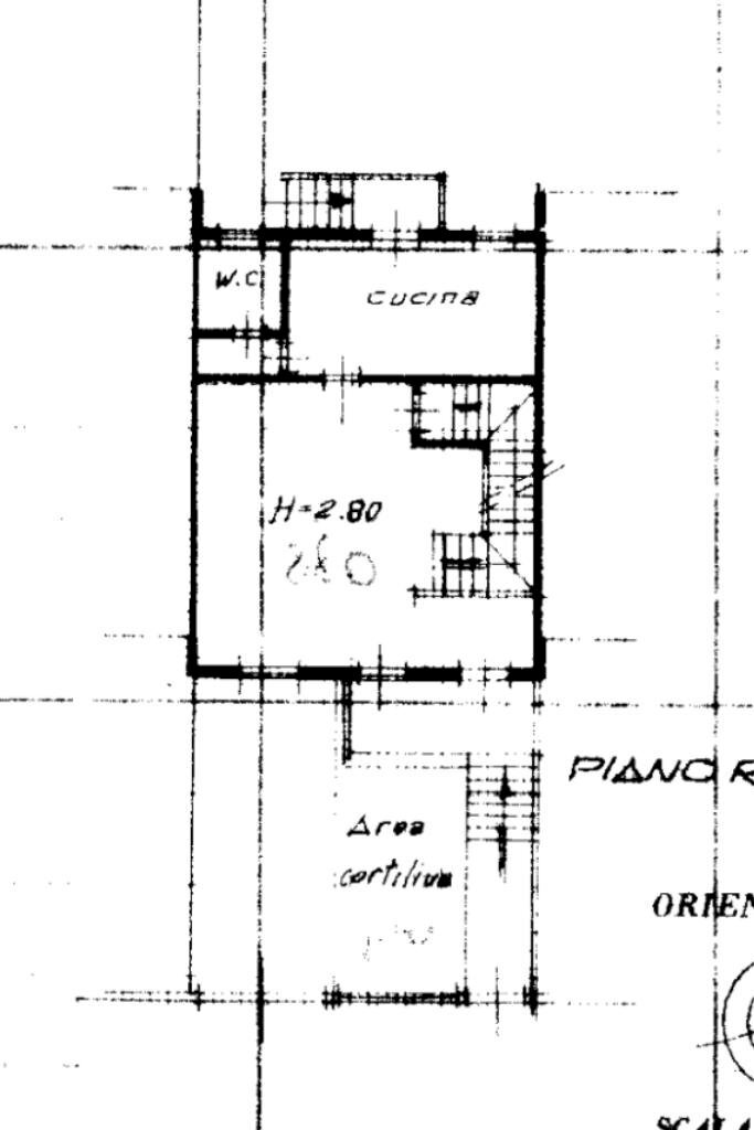 Semi-detached house Via Tofane, Carpi - floor plans 1