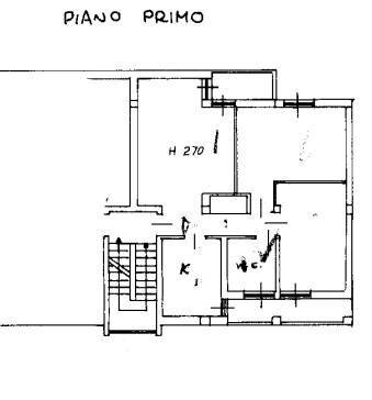 Foto 21 - Trilocale Via Agrigento, Malnate - planimetria 1