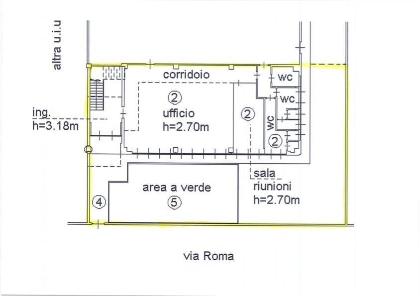 Foto 8 - Ufficio Via Roma, Cavenago di Brianza - planimetria 1