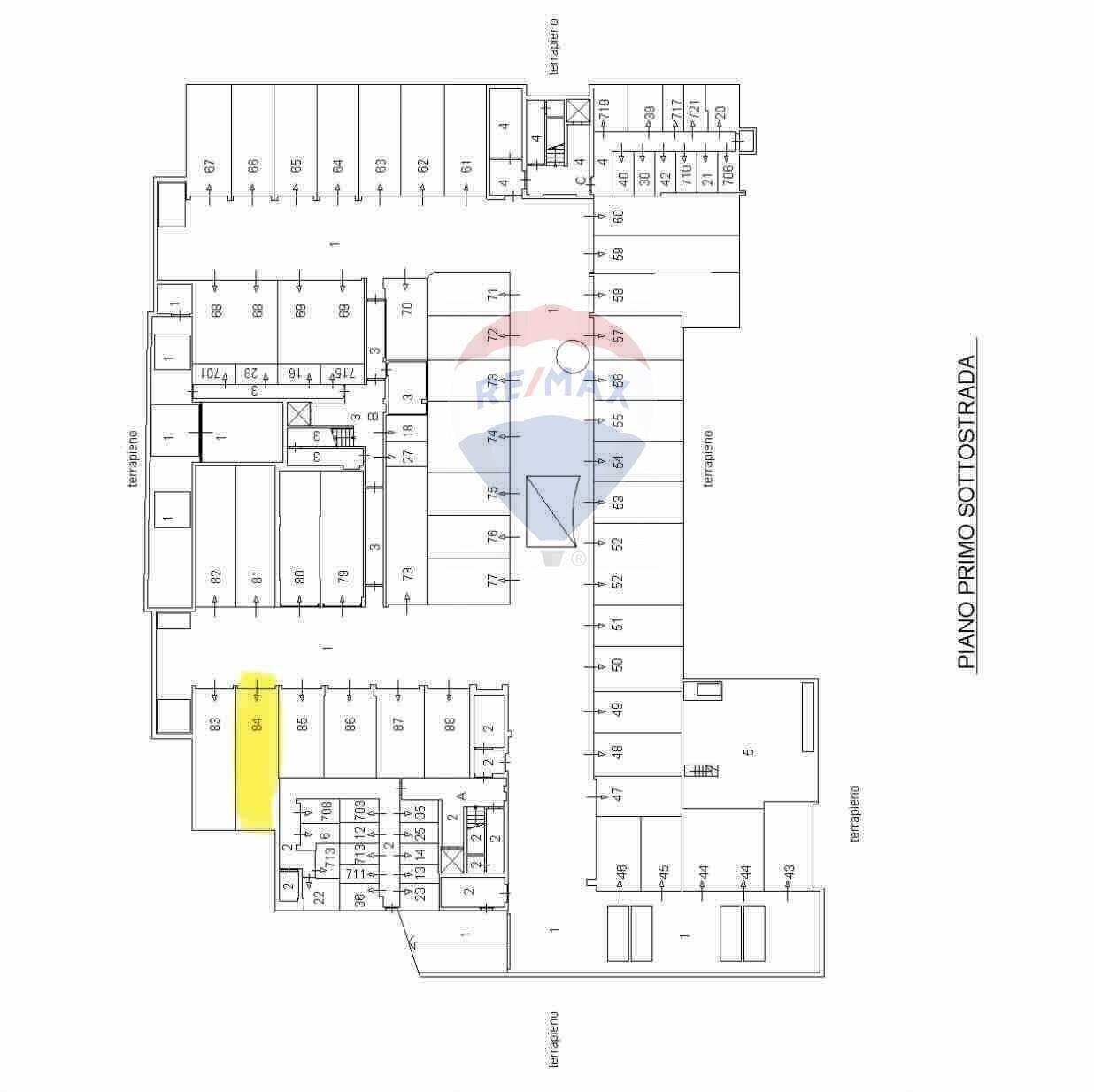 Pianta 2D - Box Via Vecellio
 
62, Lissone - floor plans 1