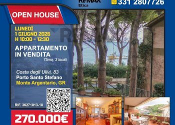 Non correlato - Trilocale Costa degli Ulivi
 
83, Monte Argentario - foto 1