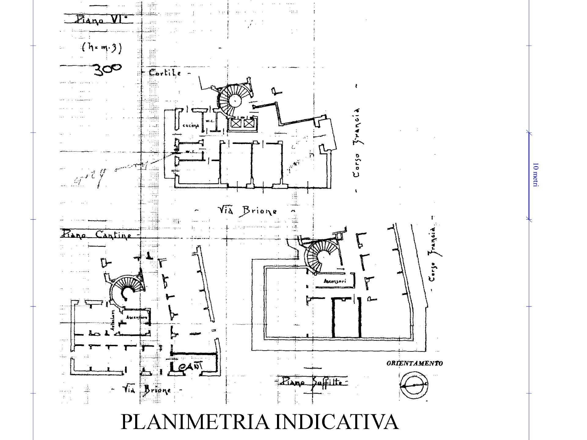 Foto 32 - Apartment Corso Francia, Torino - floor plans 1