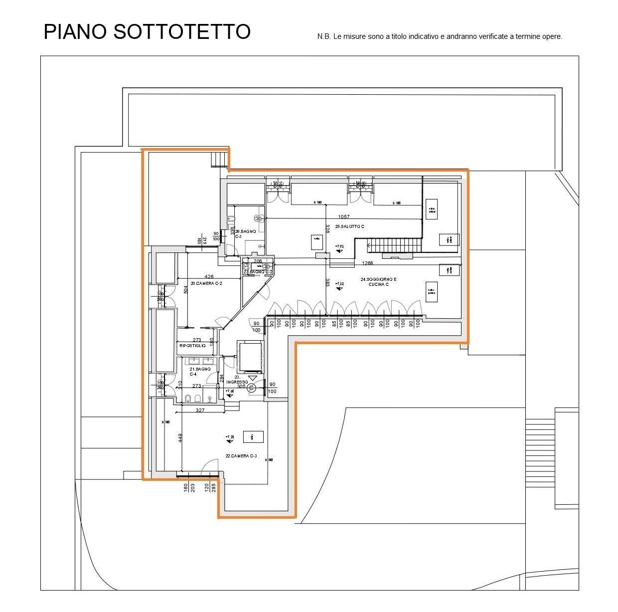Foto 24 - Apartment Strada Comunale Di San Vito Revigliasco
 
171, Torino - floor plans 1