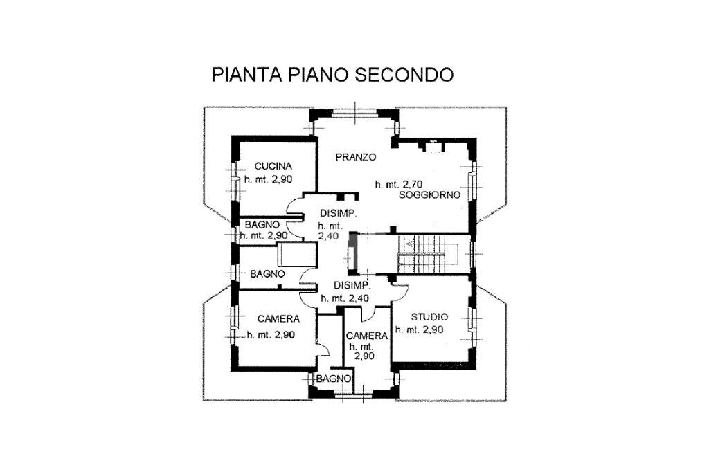 Appartamento Via Costi, Pecetto Torinese - planimetria 1