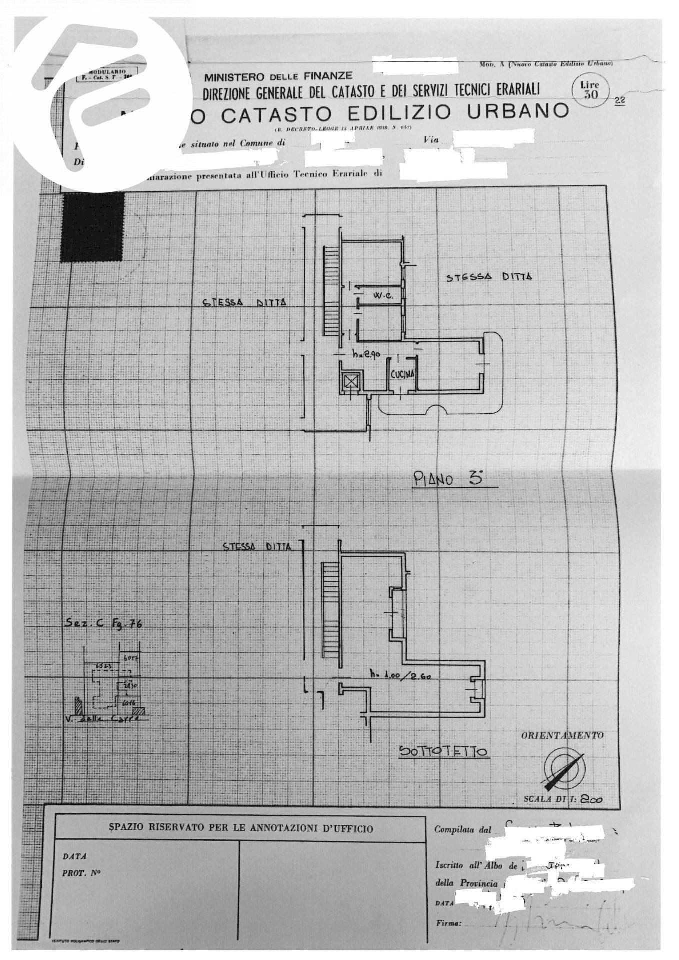 planimetria - Appartamento Viale Roma
 
77, Massa - planimetria 1