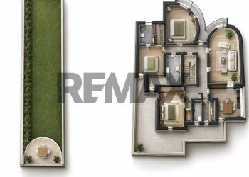 Pianta 3D - Casa semi indipendente C.da Gilestra, Ragusa - foto 51