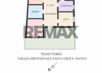 Pianta 2D - Casa semi indipendente C.da Gilestra, Ragusa - foto 54