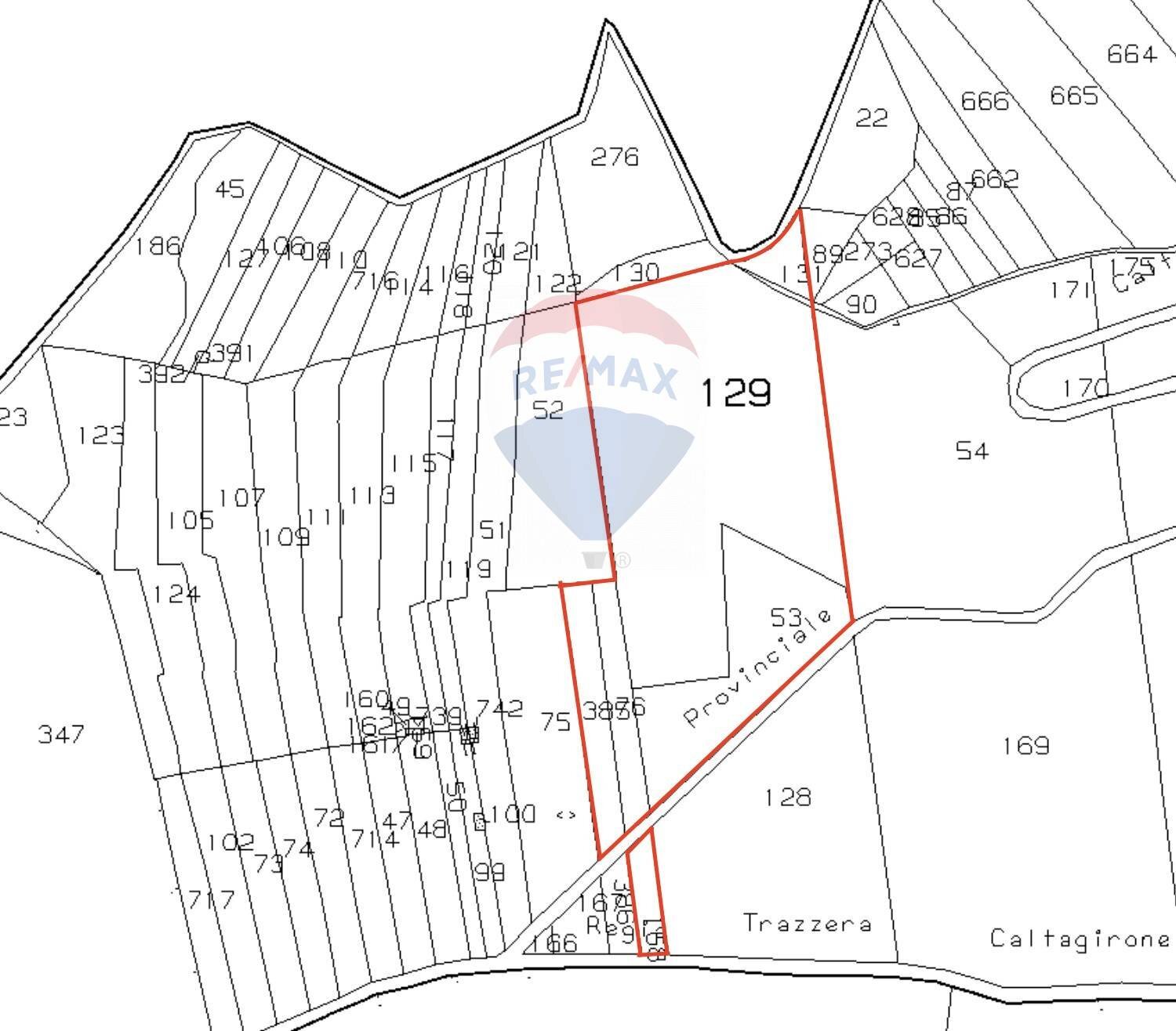 Pianta 2D - Terreno agricolo C.da Scornavacche, Chiaramonte Gulfi - planimetria 1