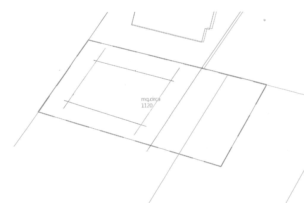 Terreno edificabile Via Giovanni pascoli, Santarcangelo di Romagna - planimetria 1