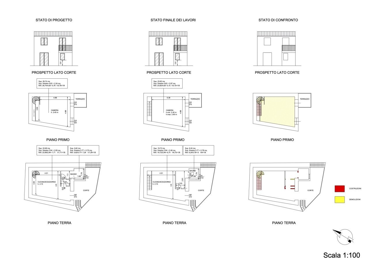 Tavola stato finale.jpg - Villa Moconesi - floor plans 1