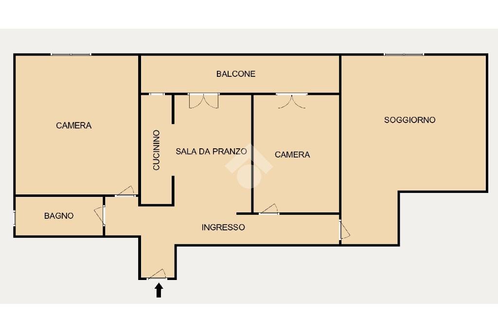 Quadrilocale Viale faraggiana, Albissola Marina - planimetria 1