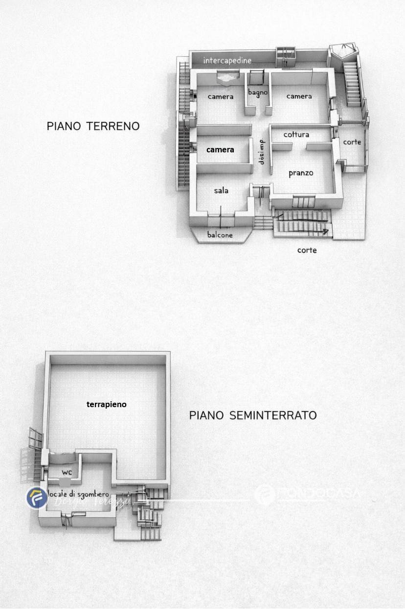 Foto 36 - Independent house Via Degli Elci, Borgio Verezzi - floor plans 1