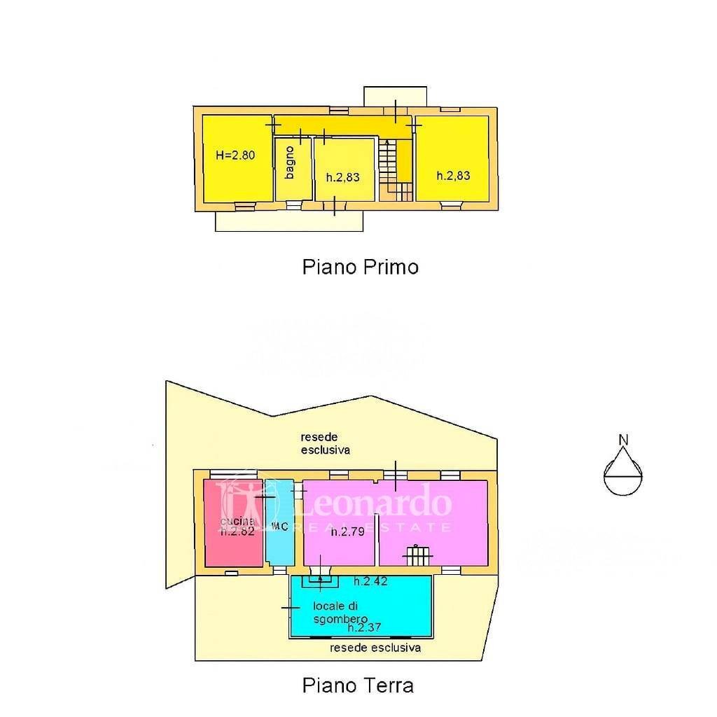 Foto 3 - Independent house Via Fontana, Massarosa - floor plans 1