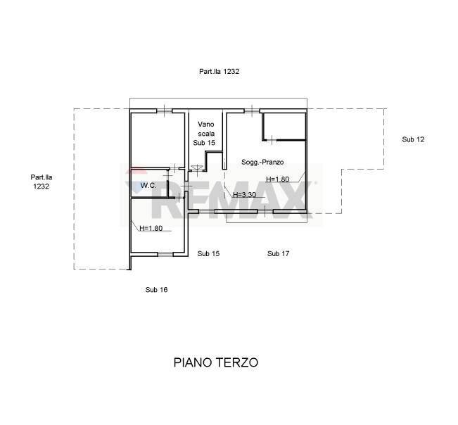 Pianta 2D - Attico via enrico de nicola
 
7, Belpasso - planimetria 1