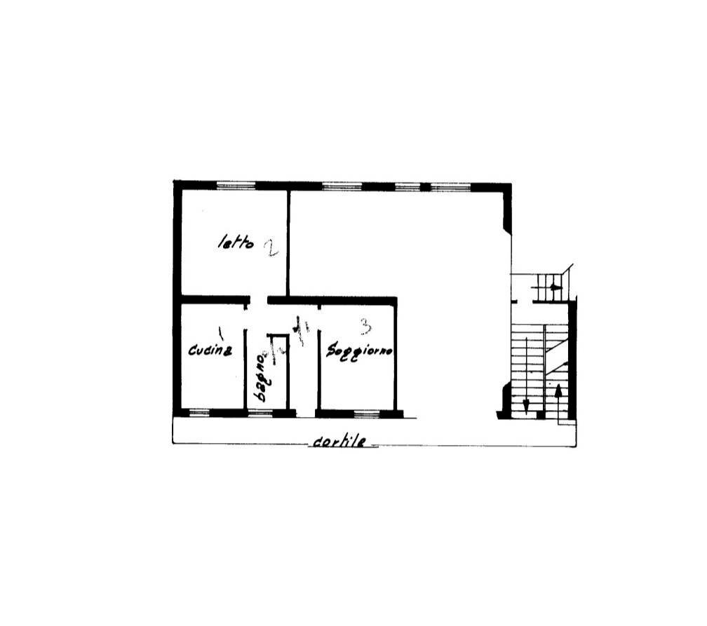 Foto 17 - Two-room apartment vicolo parini
 
9A, Senago - floor plans 1