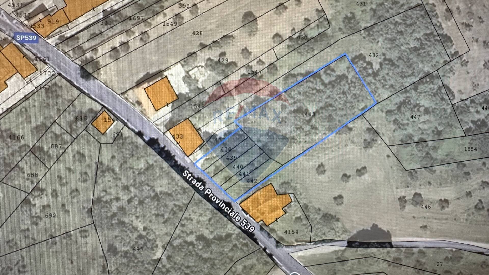 Posizione della mappa - Terreno edificabile Località Crocifisso, Pretoro - foto 2