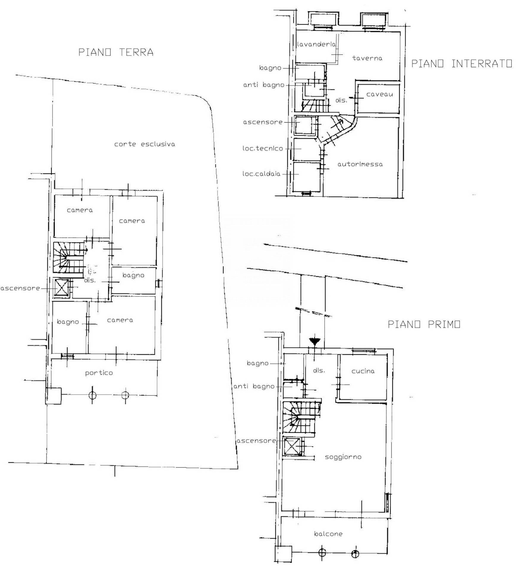 Foto 37 - Casa semi indipendente Via Romanino, Desenzano del Garda - planimetria 1