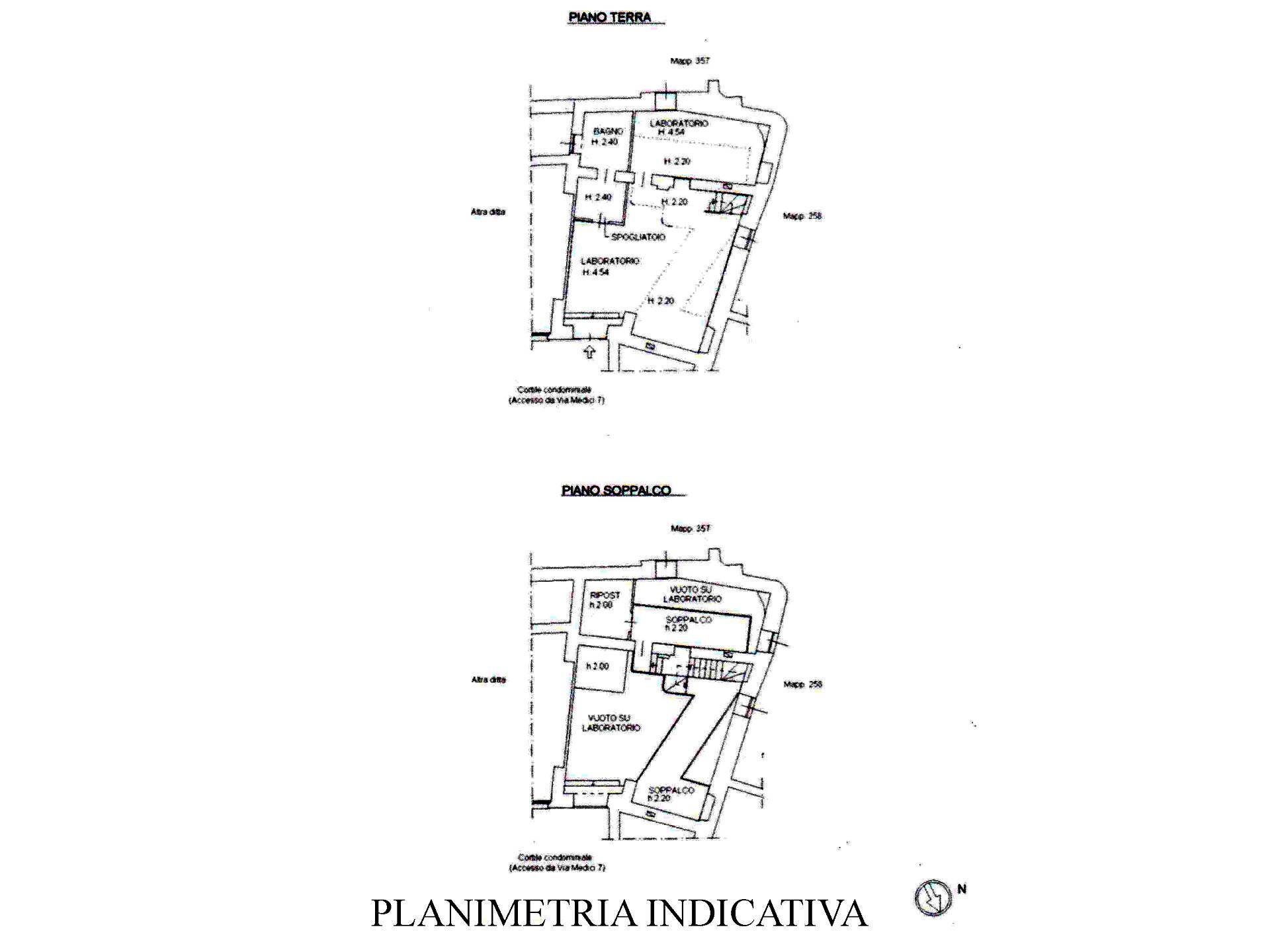 Foto 26 - Loft via Medici
 
7, Milano - planimetria 1