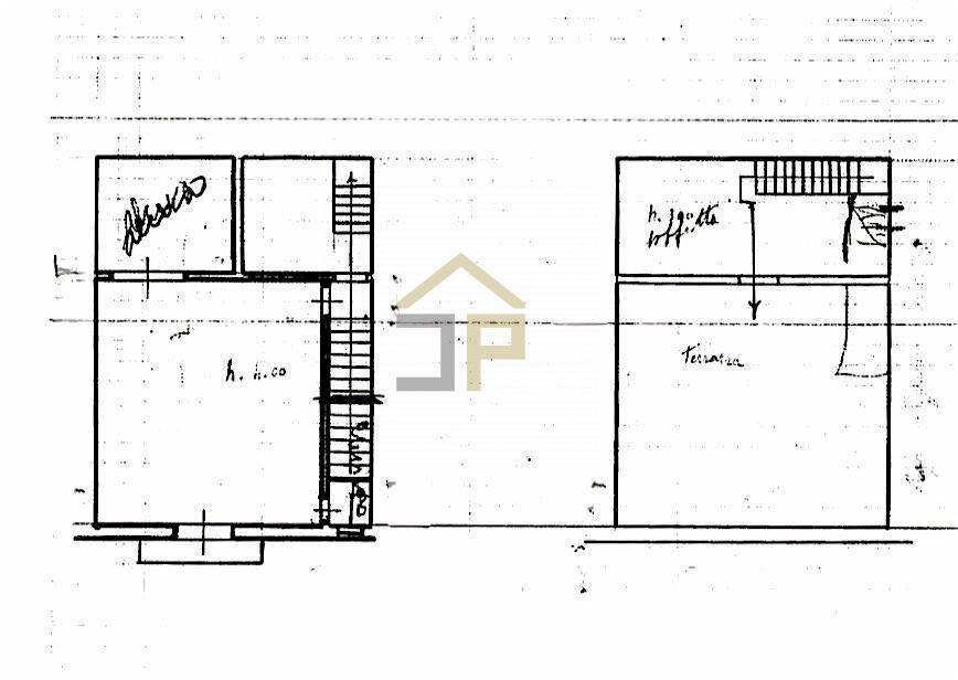 Planimetria - Casa indipendente Via Papa Giovanni Ventitreesimo, Capaci - planimetria 1