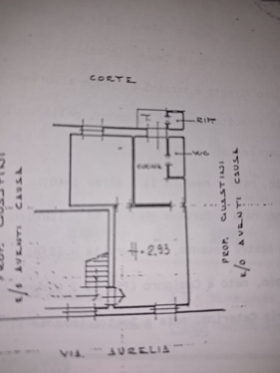 Bilocale Sestri Levante - planimetria 1