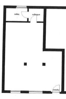 Negozio via Vigone, 47, Pinerolo - planimetria 1