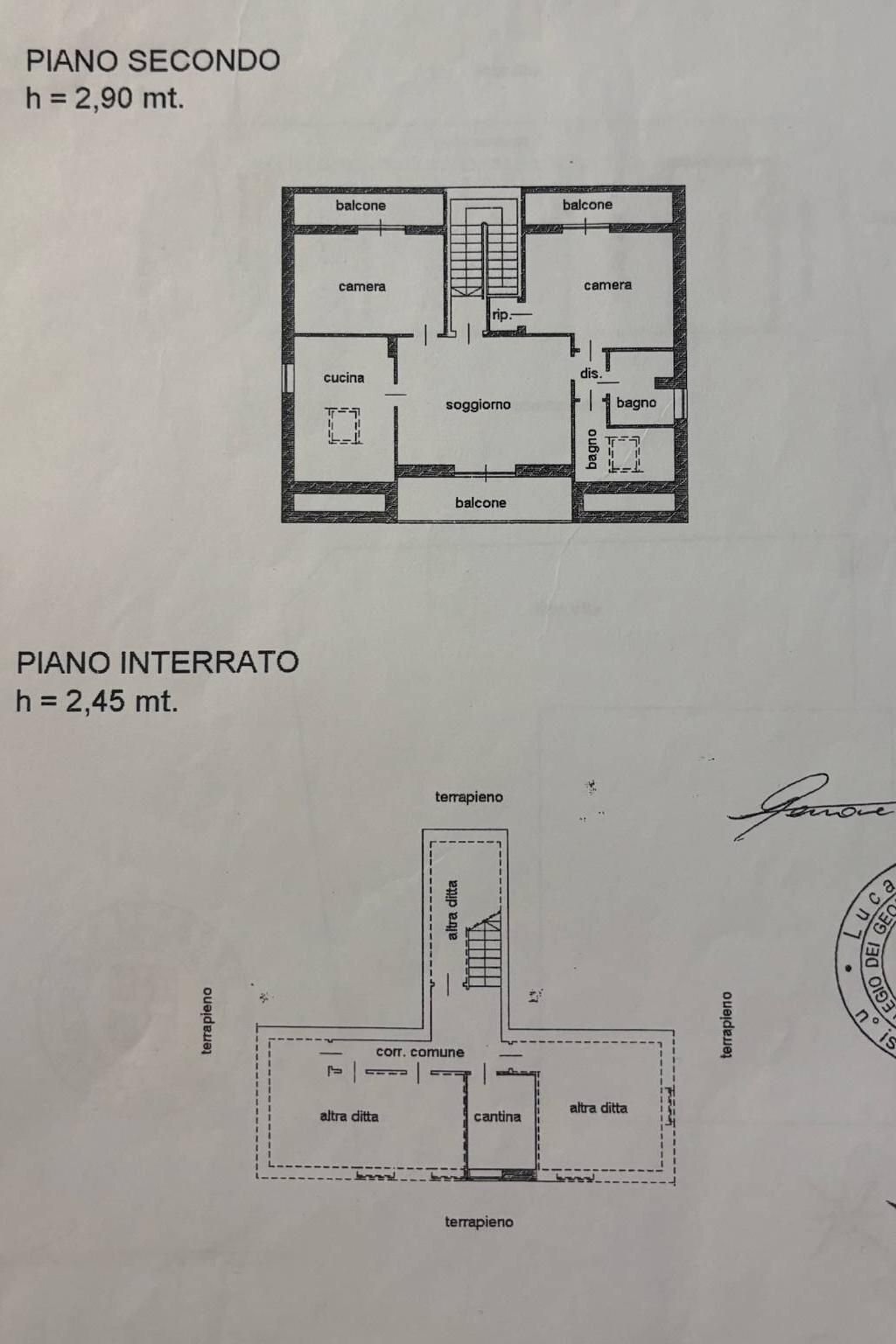 Attic via Nazionale, 126, Pinasca - floor plans 1