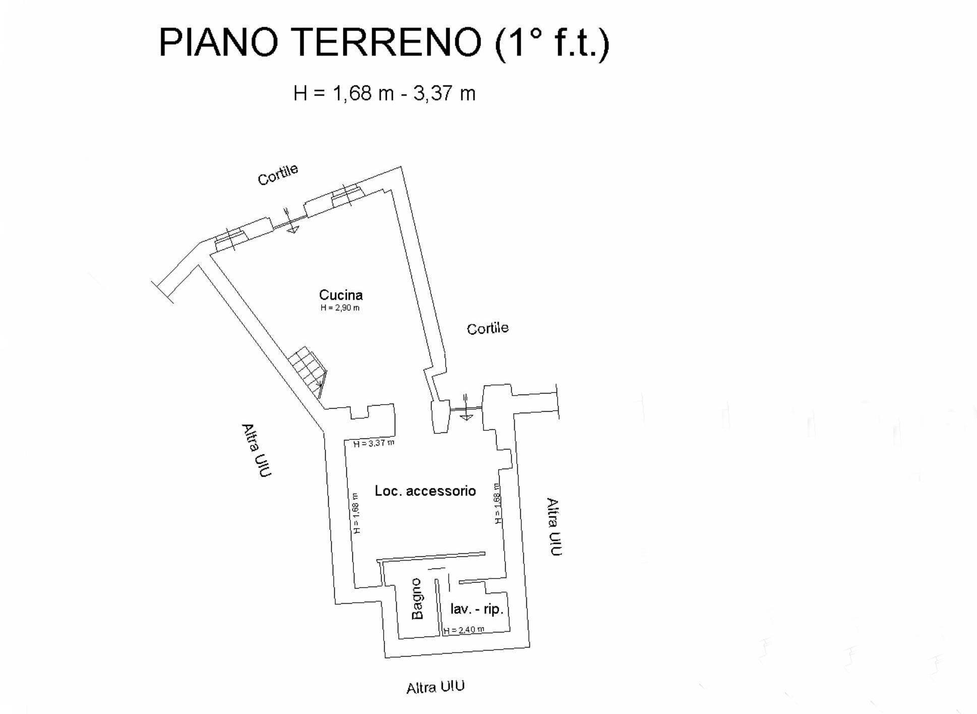 Villa via Cesare Benevello, Rivalta di Torino - planimetria 1