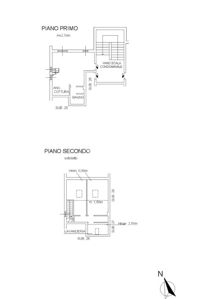 Quadrilocale Via Mazzincollo, Sarzana - planimetria 1