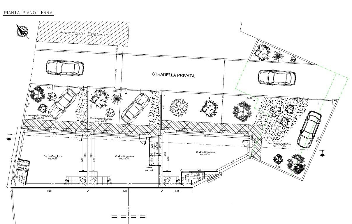 piano terra.jpg - Terraced Villa Pozzallo - floor plans 1