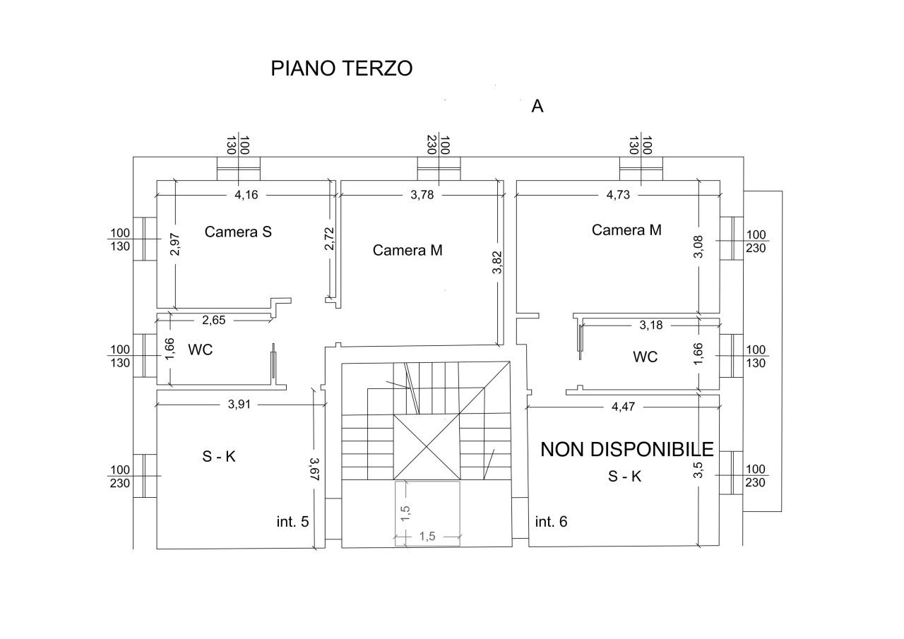 03 SANBENEDETTODELTRONTO-AFFITTASITRILOCALEZONACEN - Apartment San Benedetto del Tronto - floor plans 1
