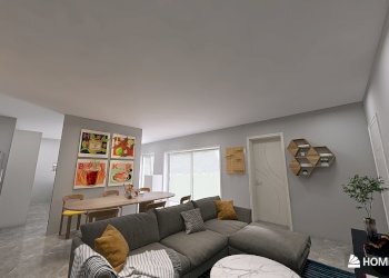 Senza titolo_Soggiorno e Sala da Pranzo-28.jpeg - Villa Via Spagna, Vercelli - foto 4