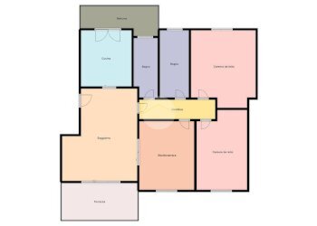 Four-room apartment Via Ungaretti, Peschiera Borromeo - photo 21