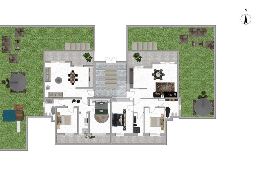 Trilocale Via Largo Alda Merini, Boffalora Sopra Ticino - planimetria 1