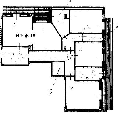 Appartamento Via Dante Alighieri, 13, Isernia - planimetria 1