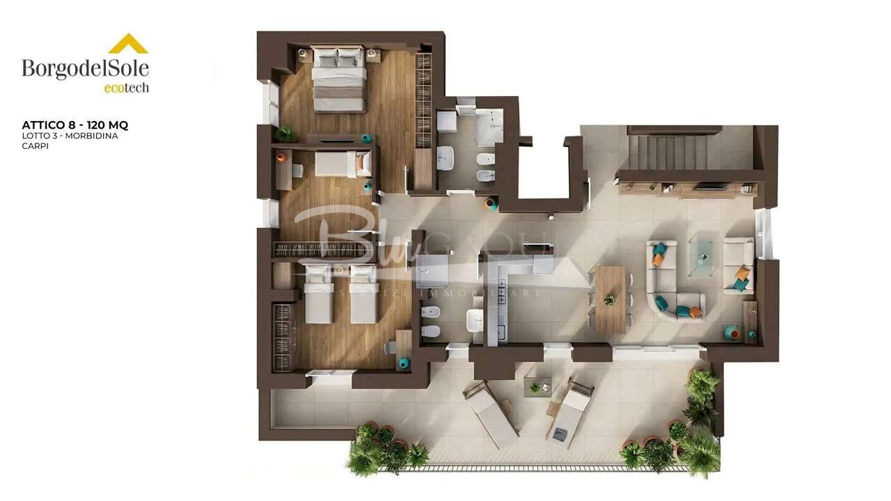 Attico Carpi - foto 2