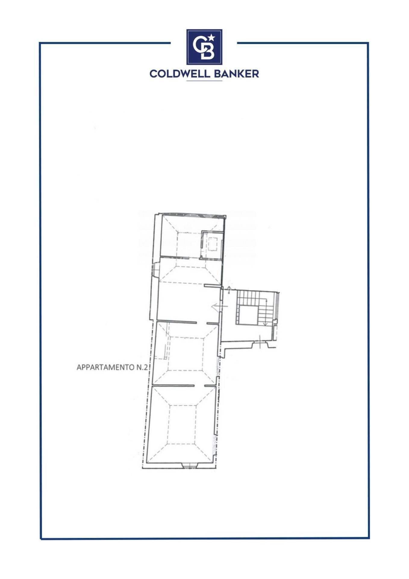 Foto 23 - Trilocale Piazza Filippini
 
4, Cattolica - planimetria 1