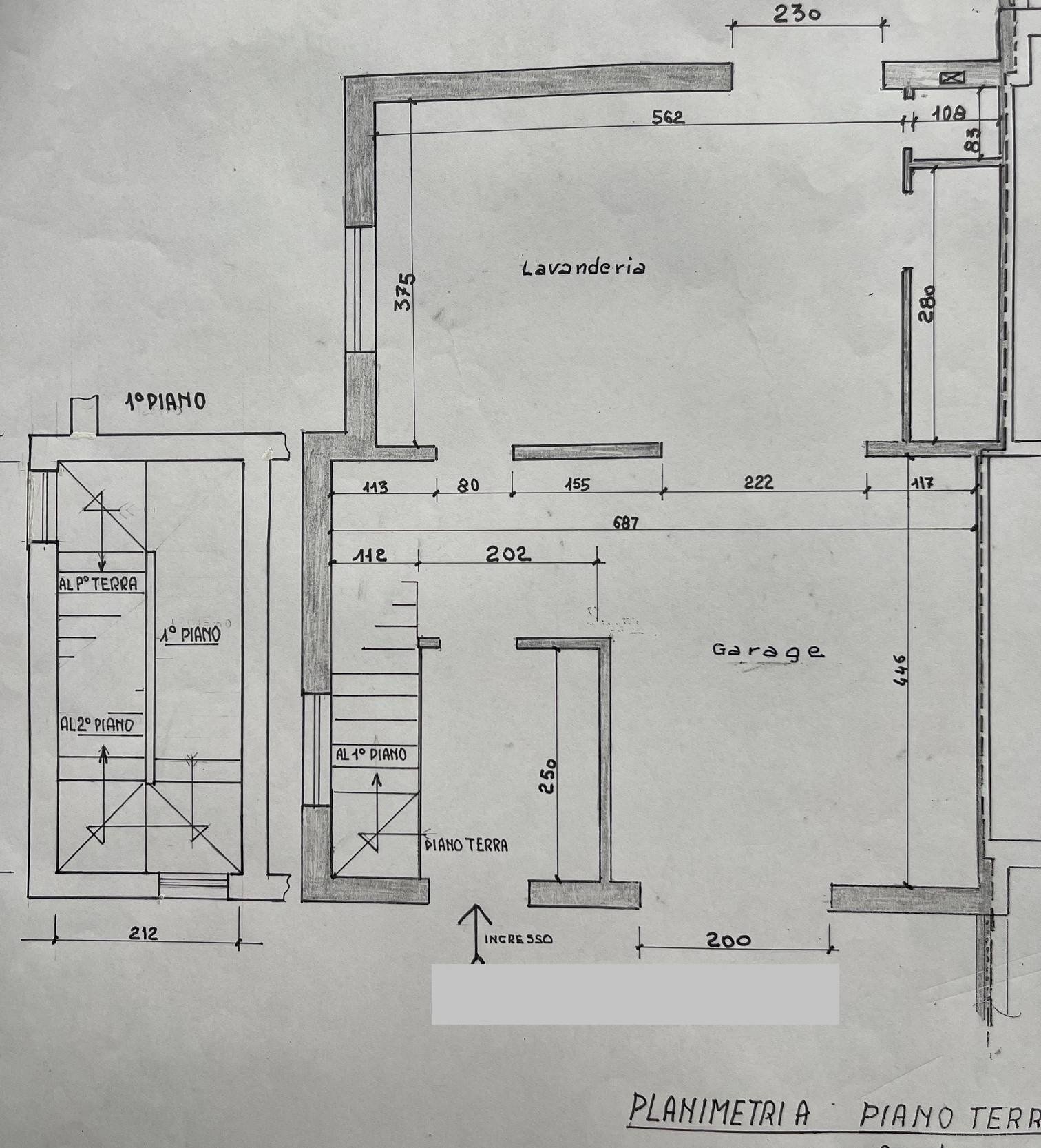 Foto 35 - Casa indipendente Via Del Vascello, Ferrara - planimetria 1