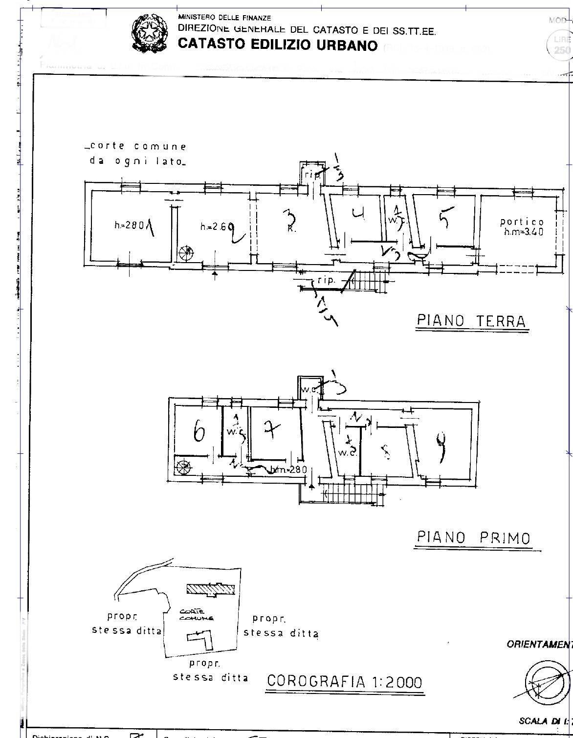 Foto 54 - Villa Località Val Borgina, Castiglione della Pescaia - planimetria 1