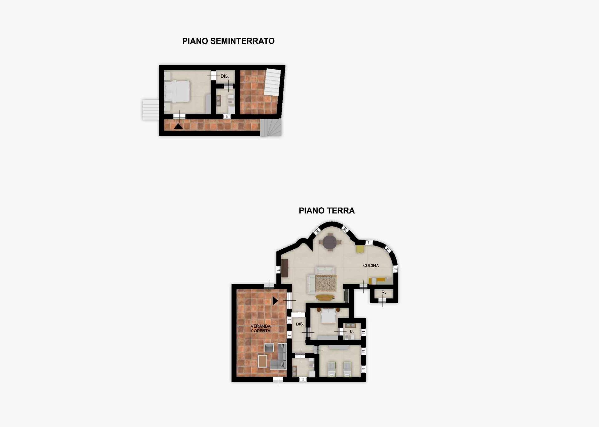 Foto 38 - Villa Santa Teresa Gallura - planimetria 1