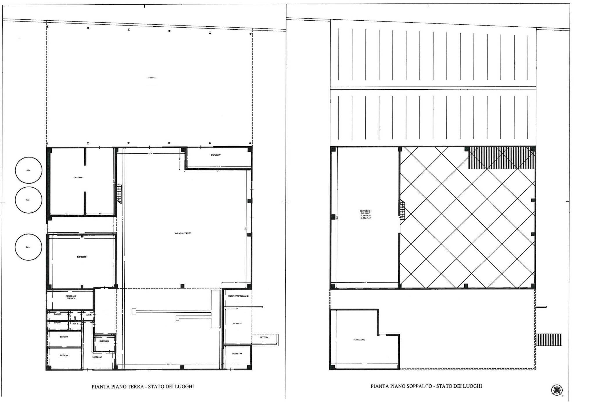 Capannone Fasano - planimetria 1