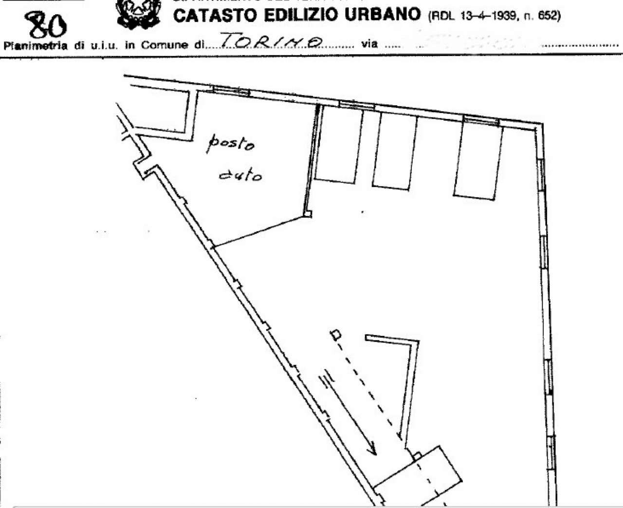 Immagine 2025-12-10 162752 - Box via Monte Ortigara, 101, Torino (zona Pozzo Strada) - planimetria 1