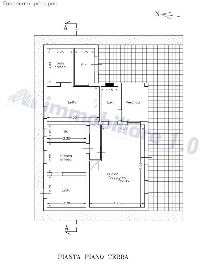 Villa SS113, Alcamo - floor plans 1