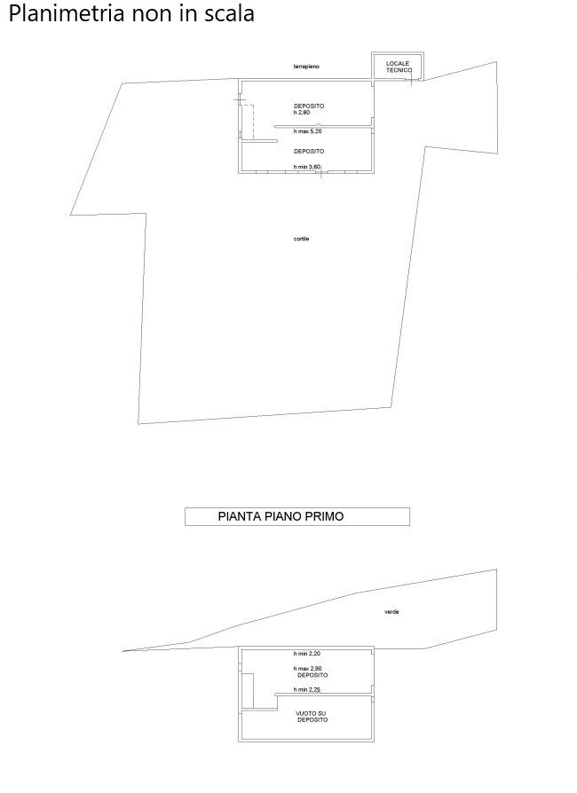 Rustic strada da Serrato Langhe, Cerretto Langhe - floor plans 1