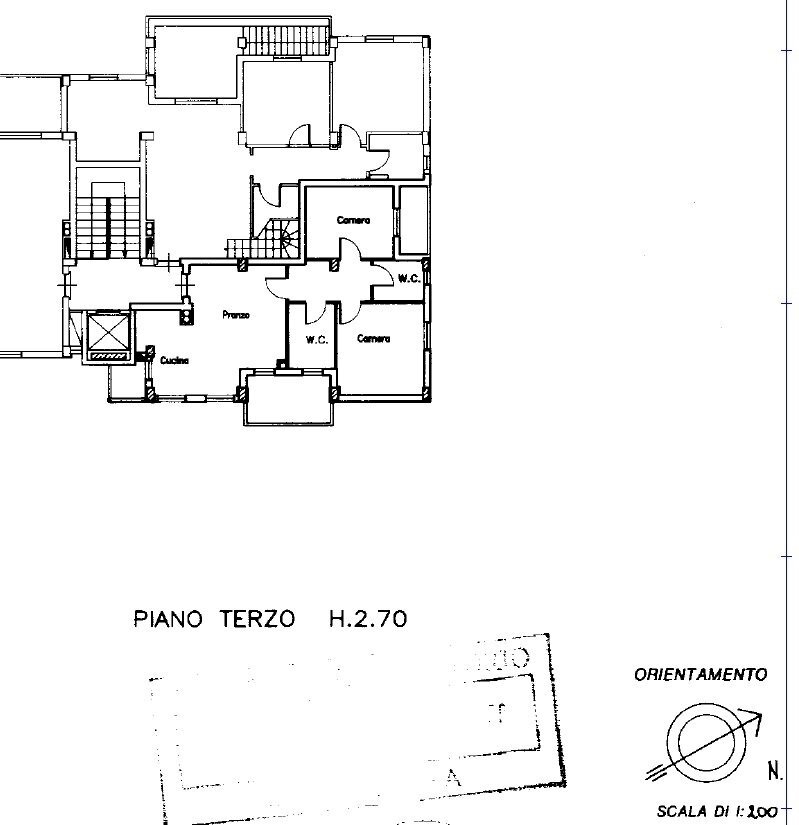 PLANI A308R.jpg - Trilocale Via della Pariglia 4, Perugia - planimetria 1