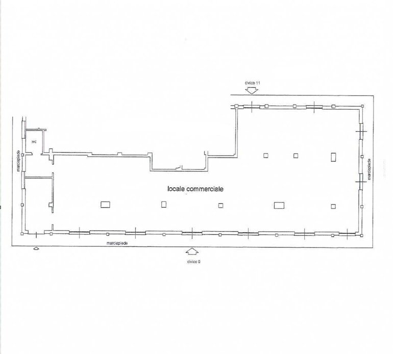 1.png - Locale Commerciale Via Privata Don Mario Bordo 9, Serra Riccò - planimetria 1