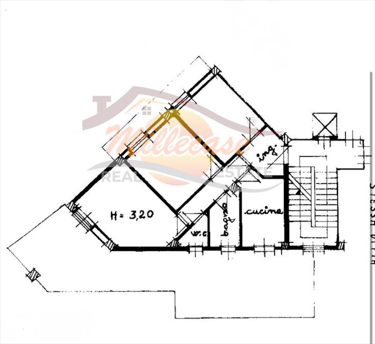 PLANIMETRIA.jpeg - Trilocale CORSO GELONE, Siracusa - planimetria 1