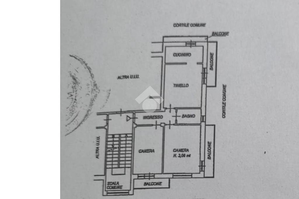 Three-room apartment Via Giuseppe Chiffi, Carmagnola - floor plans 1