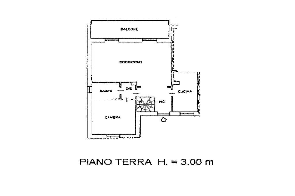 Porzione di casa Strada Maddalena, Moncalieri - planimetria 1