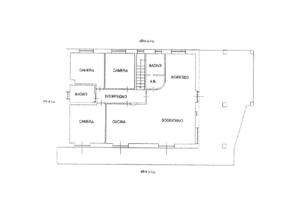 Villa Strada della Vetta, Pecetto Torinese - floor plans 1